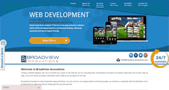 Desktop Screenshot of broadview-innovations.com